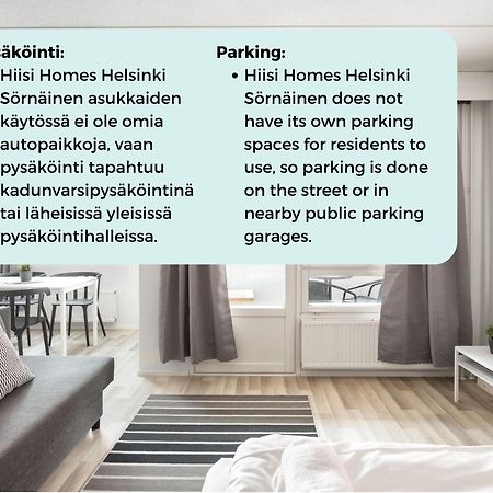 Hiisi Homes Helsinki Soernaeinen Exteriér fotografie